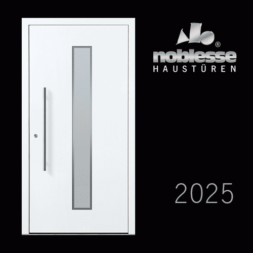 noblesse.de zu sehen ist eine Haustür in wechselnden Farben von dem Hersteller Noblesse